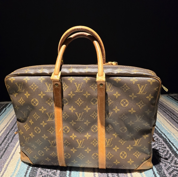 Auth Louis Vuitton Monogram Porte Documents Voyage Brief Case M40226 LV H0444 - Picture 9 of 15